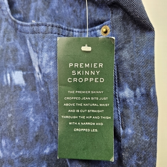 Lauren Ralph Lauren Jeans 22W Skinny Crop NWT - Picture 5 of 12